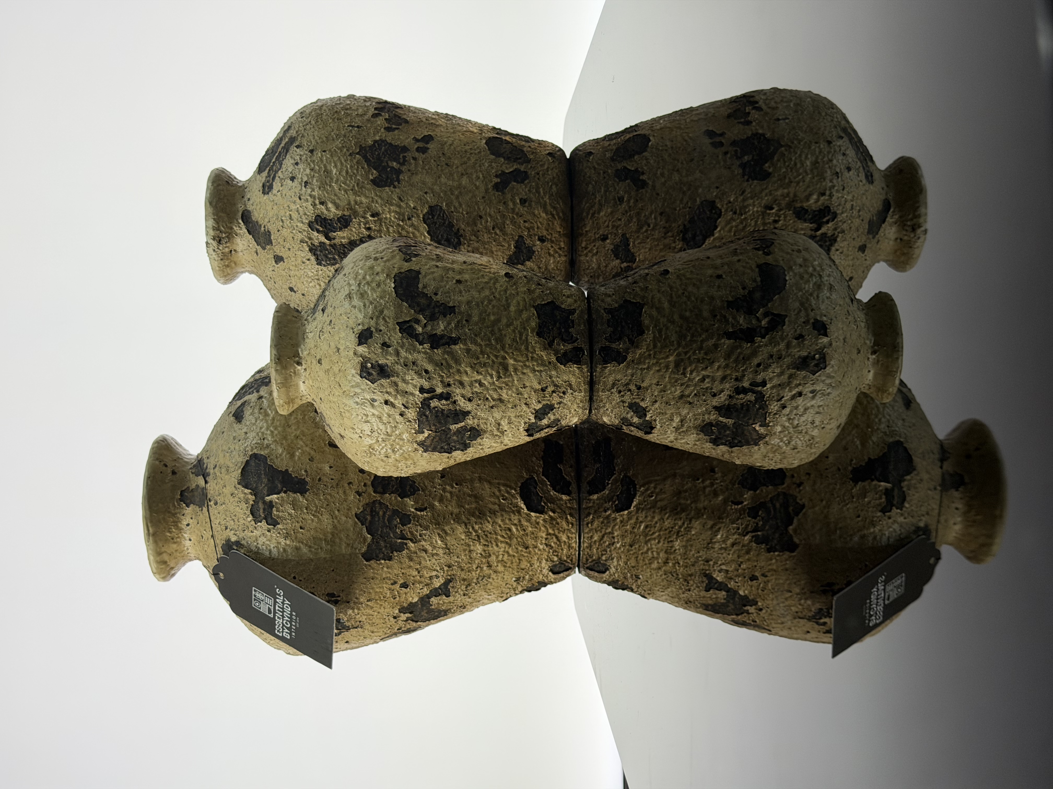The Savanna — Leopard Patch Urn Vase Set