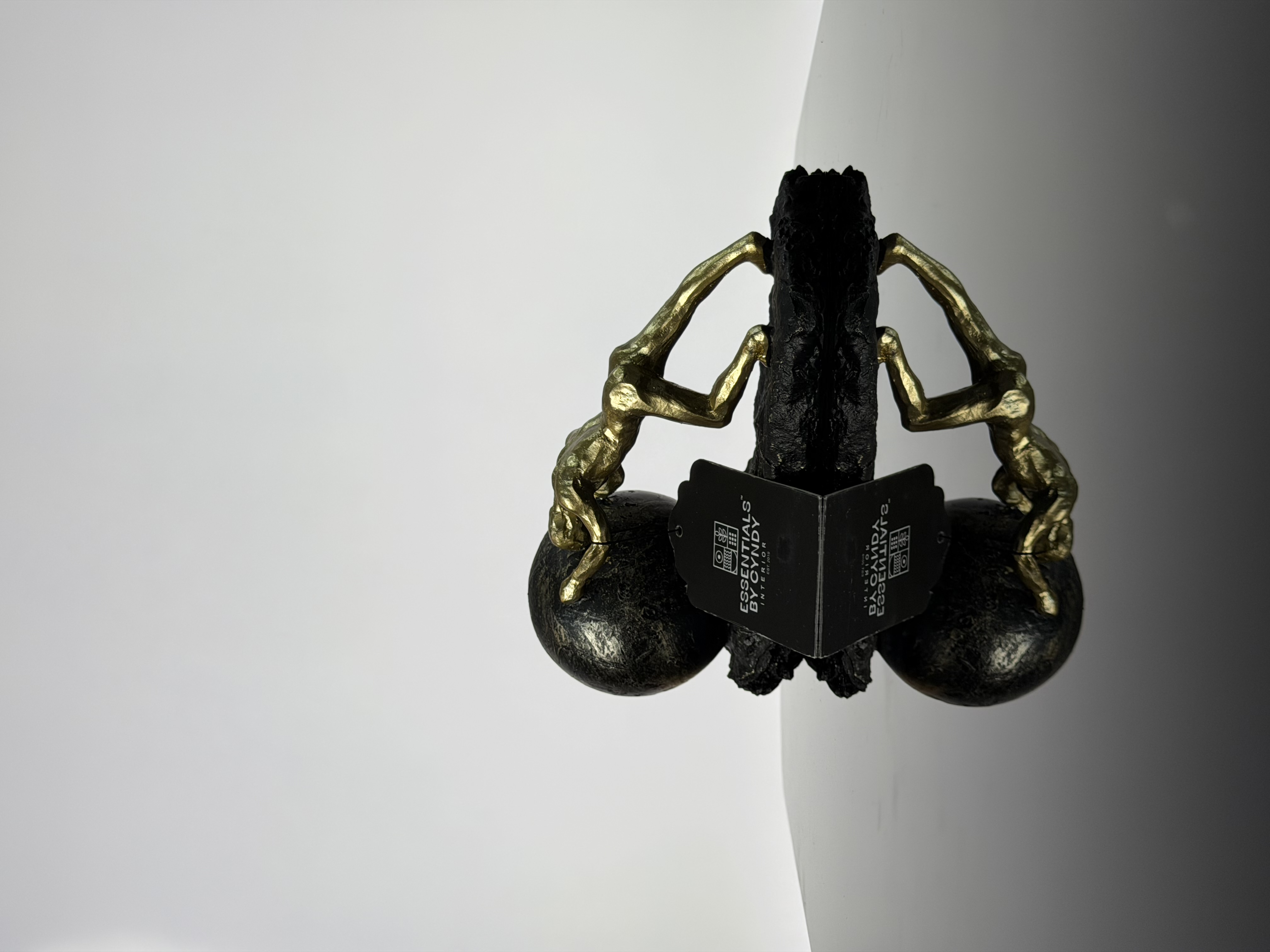 The Push — Sisyphus Struggle Sculpture